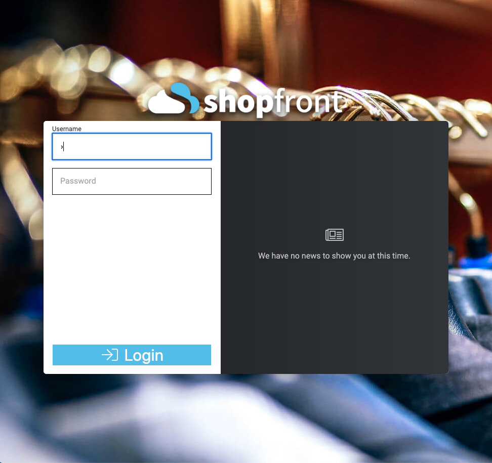Login Screen